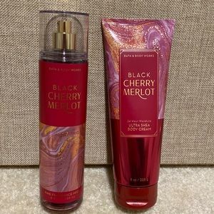 Black Cherry Merlot Bath and Body set